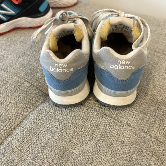 Little Kid Bundle, Set Of Two New Balance Sneakers Sz11 BLUE Black Red - Picture 5 of 11